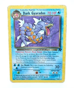 Dark Gyarados 25/82 Regular Team Rocket 1999 - Pokemon Card TCG (HP) - Picture 1 of 4