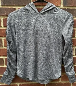 Athleta Girl Sleeve It To Me Hoodie Size S/7 Long Sleeve Shirt Small 7 - Picture 1 of 7