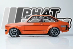 PHAT BODIES MK2 ESCORT FOR 225MM TAMIYA M07 M08 M-CHASSIS ETC - Picture 1 of 6