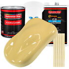 Springtime Yellow Acrylic Lacquer Gallon Auto Paint Kit, Slow Thinner