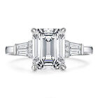 4.5ct Wedding Engagement Ring 925 Sterling Silver Cz Promise Ring For Women