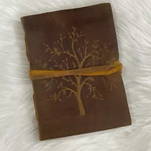 Tree of Life Handmade Leather Journal Handmade paper diary - Picture 1 of 13
