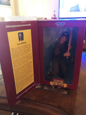 lou gehrig cooperstown collection poseable figure Starting Lineup Cover