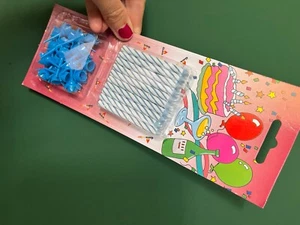 Geburtstagskerzchen für auf den Kuchen, 100 Packungen zu je 20 Stück - Bild 1 von 6