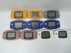 Nintendo GameBoy Advance für Ersatzteile 10 Stück Set zufällige Konsole Syste... - Bild 1 von 10