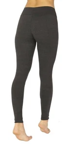 Soft Stretch Yoga Pant Mid Waist Full Length Stretch Legging QUEEN ONE SIZE - Picture 1 of 24