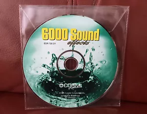 Cosmi 6000 Effetti Sonori CD-ROM 1998 vecchi sistemi finestre condizioni EX - Foto 1 di 2