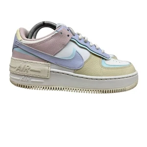 Nike Air Force 1 Shadow Pastel Dust Pink/yellow Low top Sneakers Women's Size 8 - Picture 1 of 10