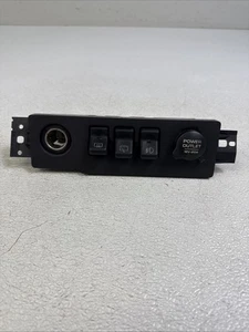 97-01 Jeep Cherokee XJ Switch Panel + Switches Rear Defrost & Wiper W/ Fog Light - Picture 1 of 11