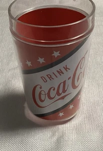 Vintage Coca-Cola Thermo Serv Insulated Tumbler Soda Cup - Picture 1 of 5