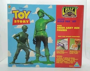 Disney Toy Story Creepy Crawlers Green Army Men Mold Figures - New & Sealed! - Picture 1 of 7