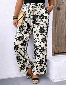 Floral Lightweight Pants - Picture 1 of 4
