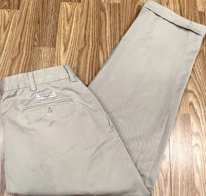 PANTALONES POLO RALPH LAUREN PROSPECT CON PUÑOS 100% ALGODÓN CAQUI CLARO Talla 36W x 28L - Imagen 1 de 4