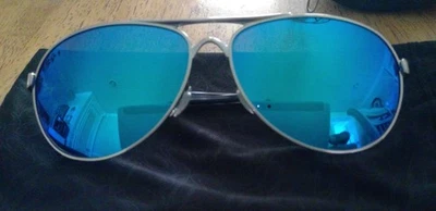 Oakley Feedback OO4079-33 (cromo/prizm zafiro iridio polarizado) Foto 1 de 4