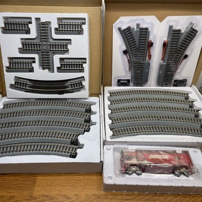 8 Boxes - Walthers Train HO Scale Power-Loc Track Bradford Exchange Hawthorne + - Image 1 of 4