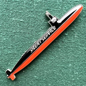US Navy Nuclear Submarine Shaped CPO Challenge Coin USS Los Angeles SSN-688 #'d - Bild 1 von 9