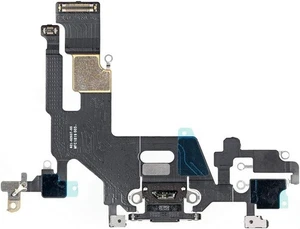 For iPhone 11 Charging Port Flex Dock Connector Mic Replacement – Black UK Stock - Picture 1 of 2