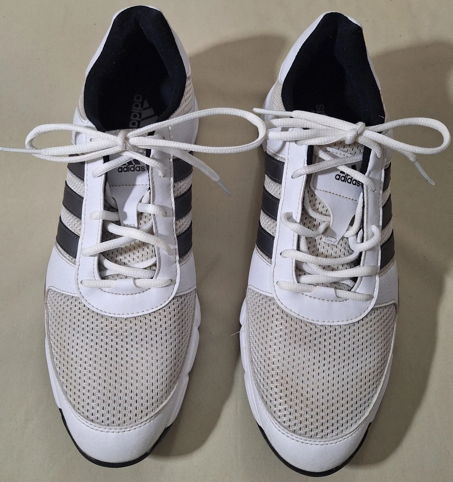 Adidas Tech Response Men Sz 13 Sneaker Shoes  F33549 Golf White Black Mesh Lace  - Image 1 of 4