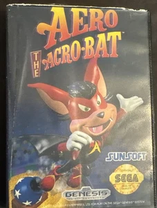 Aero the Acrobat Sega Genesis completo di videogioco testato manuale - Foto 1 di 3