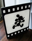 RARE VINTAGE ORIGINAL DISNEY STORE FRONT DISPLAY SIGN MICKEY MOUSE FILM CLIP