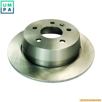 2x BRAKE DISC B130248 FOR MERCEDES-BENZ V-CLASS VITO/Van/Bus OM611.980 2.1L 4cyl - Image 1 of 4