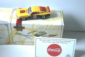 COCA COLA MATCHBOX VOITURE METAL FORD BOSS MUSTANG 1970 ECH 1/43 - Foto 1 di 1