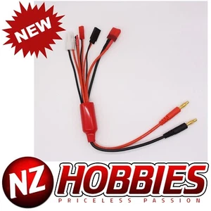 Adaptador de carga 5 en 1 NZHOBBIES (Deans, Tamiya, JST, Futaba y más) # NZ0090 - Imagen 1 de 1