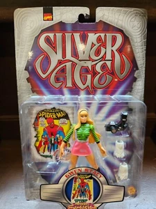 Figura de acción Marvel de la Edad de Plata 1999 Gwen Stacy vistas previas exclusiva - Imagen 1 de 2