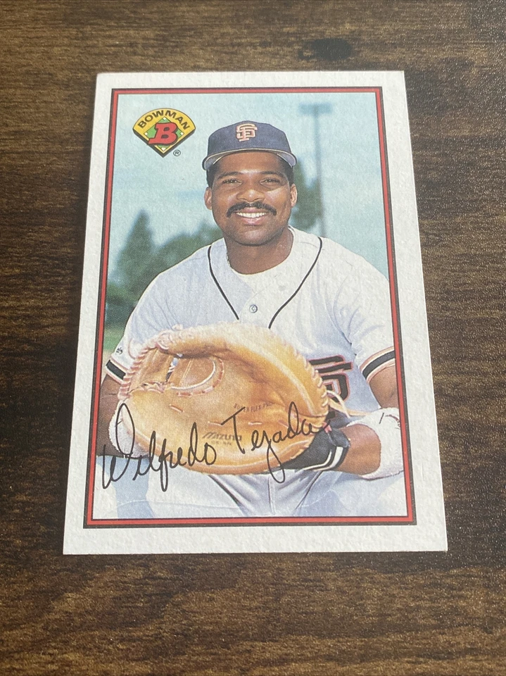 1989 Bowman #468 Wil Tejada San Francisco Giants D871* - Image 1 of 1