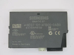 Módulo PLC Siemens 6ES7131-4FB00-0AB0 ET200S, 2DI 230V AC, 15mm - Alto Rendimiento - Imagen 1 de 5