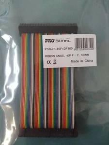 Cable de cinta 40P de hembra a hembra 100 mm GPIO Raspberry Pi - Imagen 1 de 2