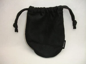 Genuine Nikon CL-0715 Black Soft Lens Case Pouch 18-55mm 50mm 1.4D 85mm 1.8D - Picture 1 of 4