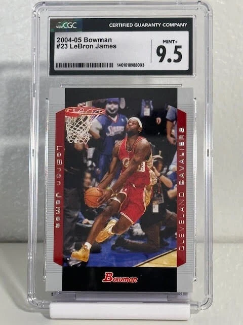200405 Bowman Леброн Джеймс No23 — оценка CGC 9,5 - Изображение 1 из 2