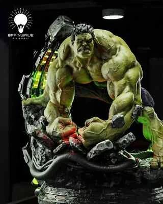 Hulk Crush Resin Skulptur Statue Modellbausatz Marvel unbemalt/unmontiert - Bild 1 von 4