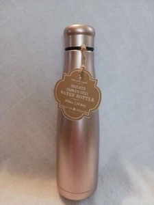 Oak Reed Womens Stainless Steel Bottle Blush Metallic 18.6 Ounces Hot Or Cold  - Picture 1 of 11