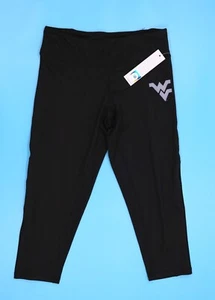 Camp David Athletic Capris Black Jogger Pants WV West Virginia S - Picture 1 of 6
