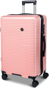 JZRSuitcase Luggage Expandable(only 28inch) S(20 Inch Carry On), Pink 