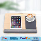 Lap Desk Table Tray Laptop Cushion Bed Pillow Cushioned Computer Support Bamboo