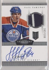 2013-14 Panini Dominion /199 Nail Yakupov #200 RPA Rookie Patch Auto RC