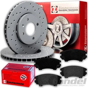 SPORTOWE TARCZE HAMULCOWE ZIMMERMANN 321mm + KLOCKI PRZEDNIE do OPEL ZAFIRA C Tourer - Zdjęcie 1 z 6