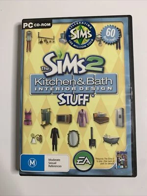 The Sims 2: Kitchen & Bath Interior Design Stuff Expansion Pack PC Windows Game - Image 1 of 4