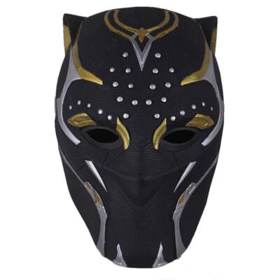 Black Panther：wakanda Forever Cosplay Game Halloween Helmet Mask Carnival Props - Image 1 of 4