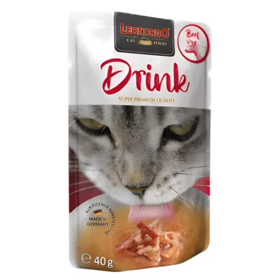 Leonardo Drink Beef 40 g für Katzen, NEU - Bild 1 von 2