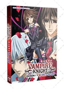 Vampire Knight Complete Series (Season 1-2) Anime DVD [English Dub] - Imagen 1 de 7
