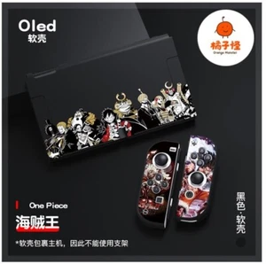 One Piece Luffy Anime Hülle Schutzhülle cover Case Für Nintendo Switch OLED TPU - Picture 1 of 3