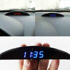 12V Digital LED Alarm Auto Trucks Car Clock Voltmeter Thermometer 3-In-1 Clock