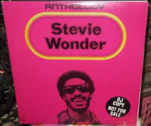 12" VERY RARE TRIPLE LP ANTHOLOGY BY STEVIE WONDER (1977) MOTOWN M9-804A3 PROMO - Imagen 1 de 7