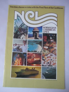 Norwegian Caribbean Lines Holiday Brochure 1977-1978 - Picture 1 of 5