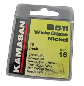 Kamasan B511 Wide Gape Spade End Clearance Packs - Picture 1 of 3