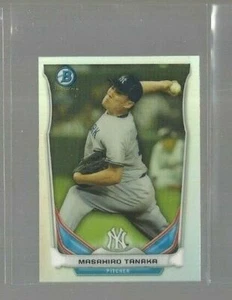 2014 Bowman Chrome Bowman Mini Refractors #BMNYY2 Masahiro Tanaka (ref 111248) - Picture 1 of 1